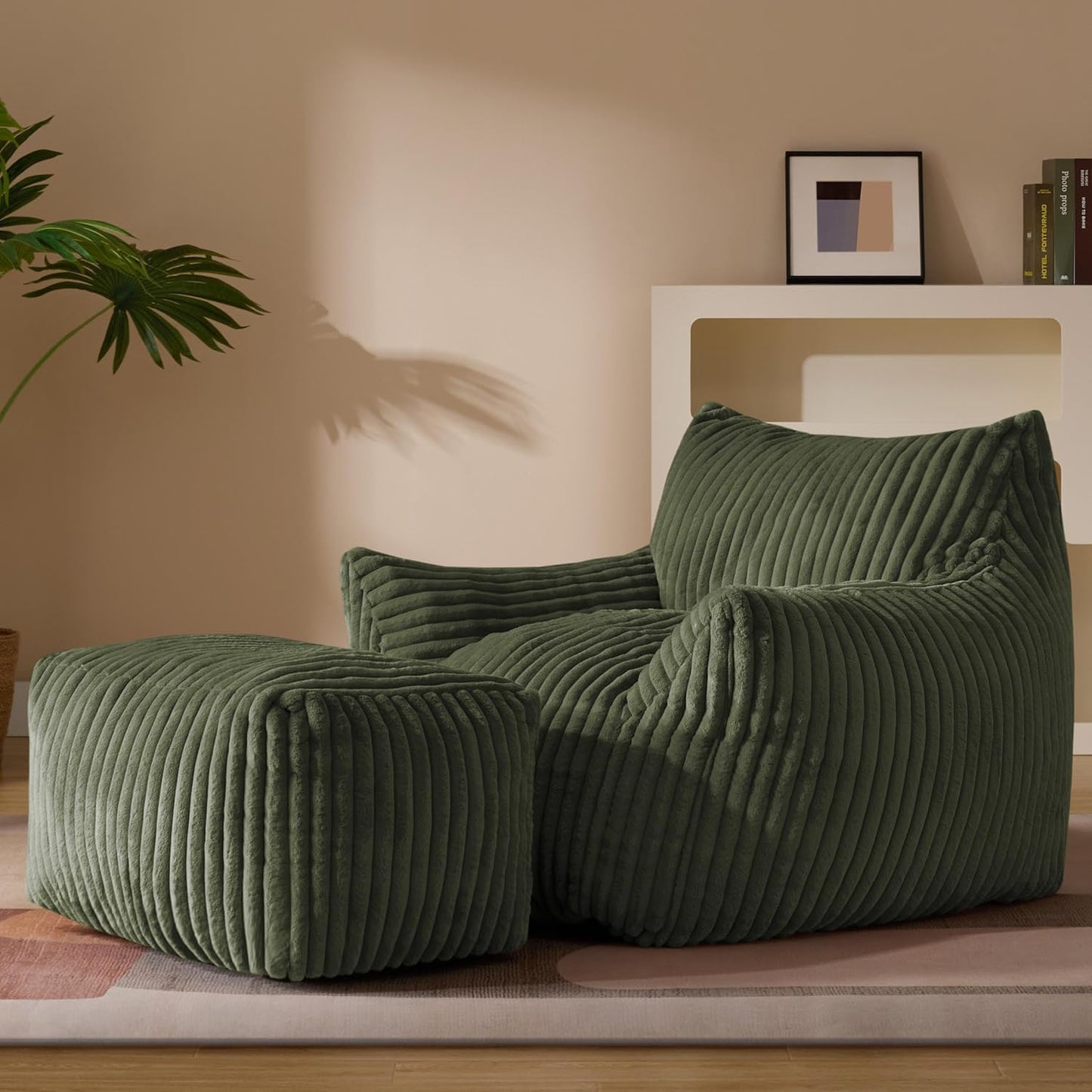 Oversized Bean Bag Chaise Lounge Chair for Ultimate Comfort