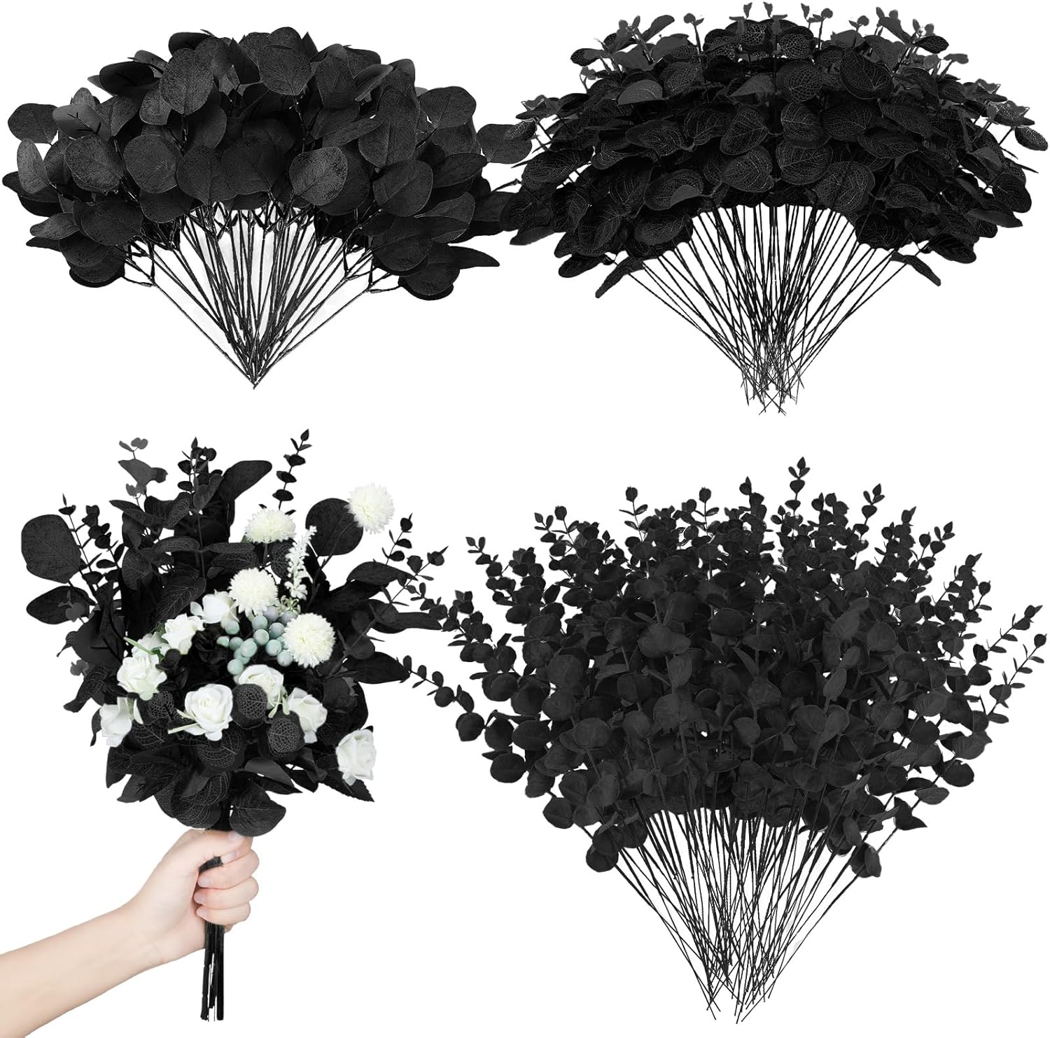Giegxin 180 Pcs Mixed Eucalyptus Leaves for Wedding Decor