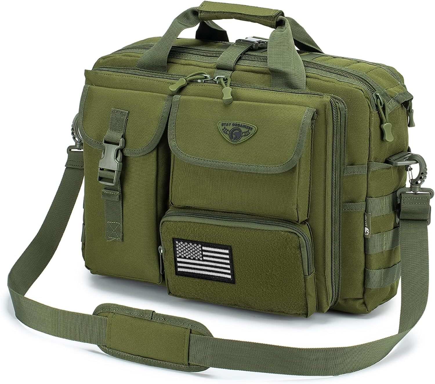 Tactical Messenger Bag Briefcase for Men - Military Laptop Bag