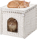Cat Beds for Indoor Cats Extra Large Double Cat Cave - Foldable