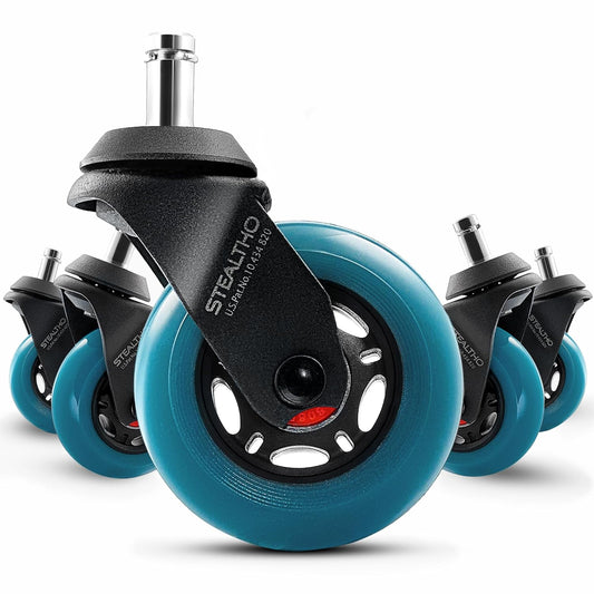 Stealtho Advanced Office Chair Wheels Set for Smooth Rolling