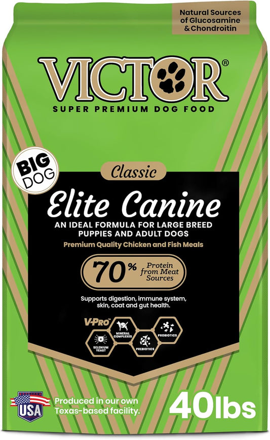 VICTOR Super Premium Dog Food for Large Breed Dogs & Puppies