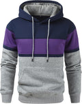 Lulucleaf Color Block Hoodie for Stylish Comfort