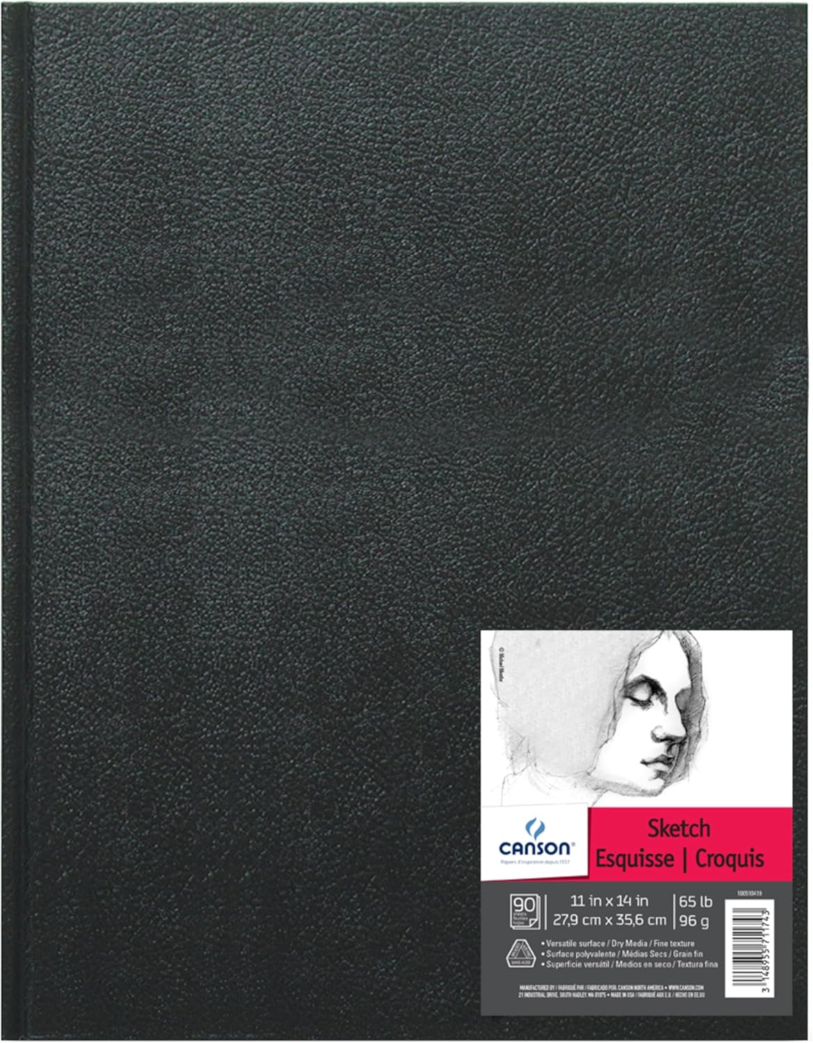 Canson Artist Series Sketchbook for Graphite and Charcoal Use