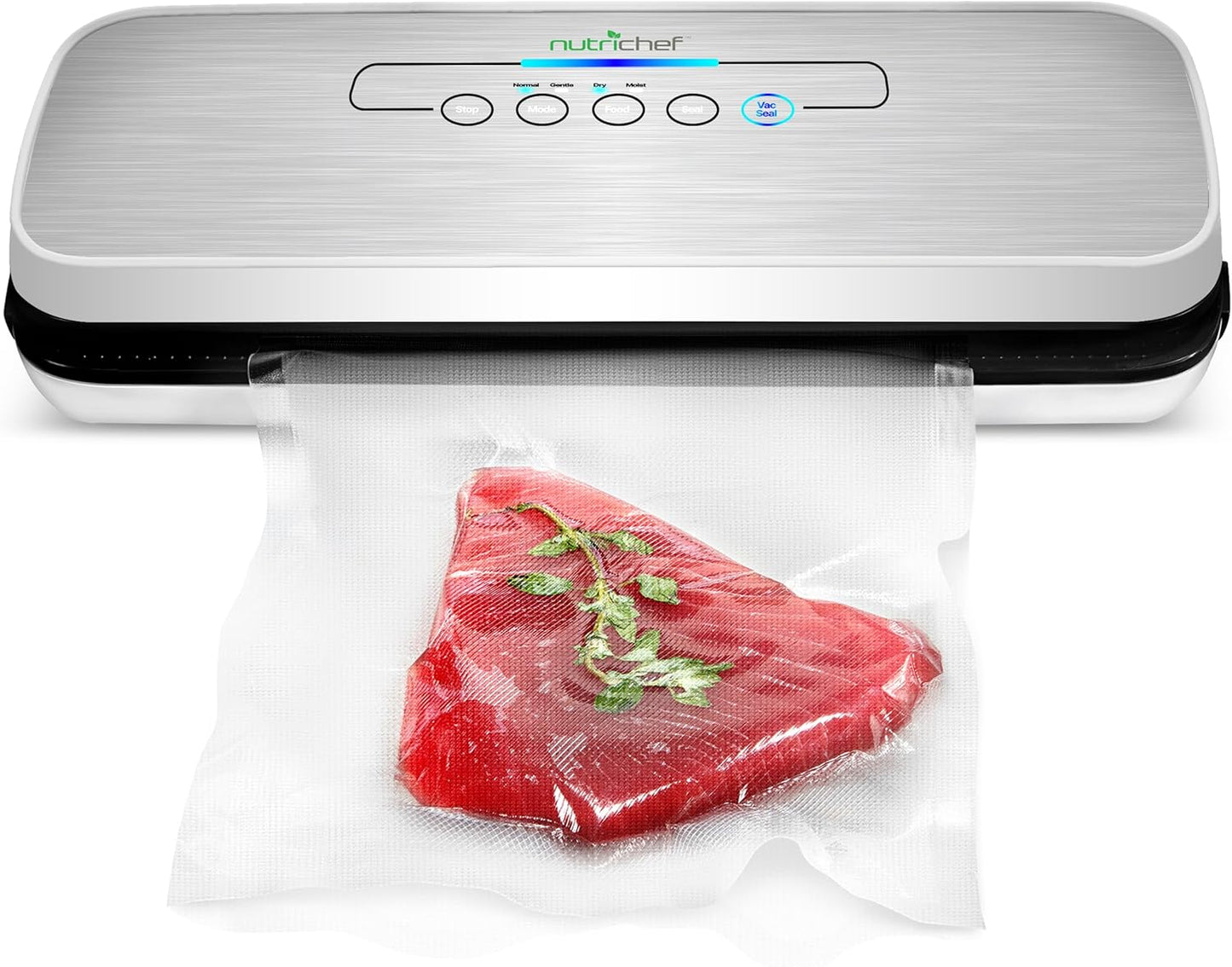 NutriChef Vacuum Sealer Machine for Food Preservation & Meal Prep