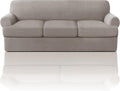 PrinceDeco T Cushion Sofa Slipcover 4 Pieces - Fits 70 to 88 in