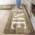 Anti Fatigue Kitchen Mats Set of 2 - Cushioned Memory Foam Runners