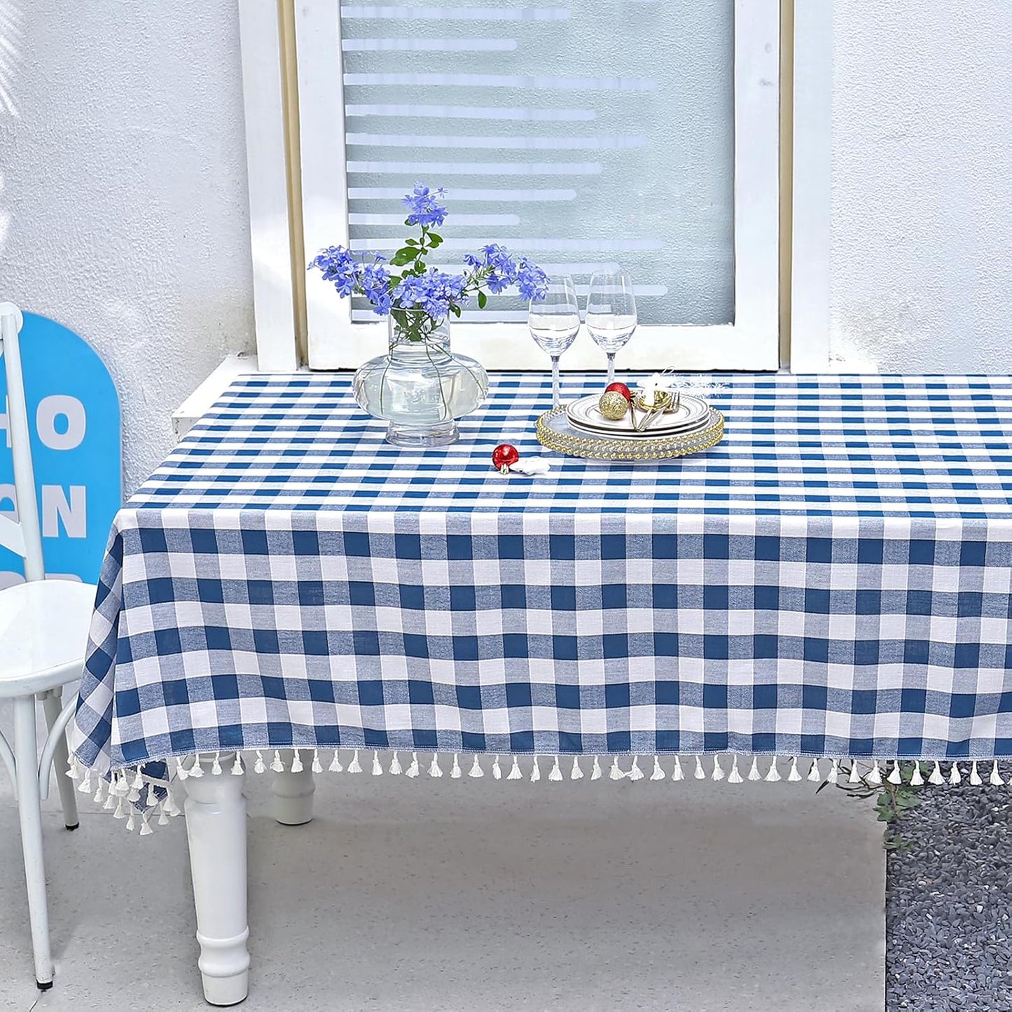 Buffalo Plaid Tablecloth for Thanksgiving and Holiday Gatherings