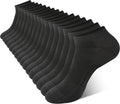 BAMBOO COOL Men's Athletic Ankle Socks Cushioned Low Cut (Style 3XBY)