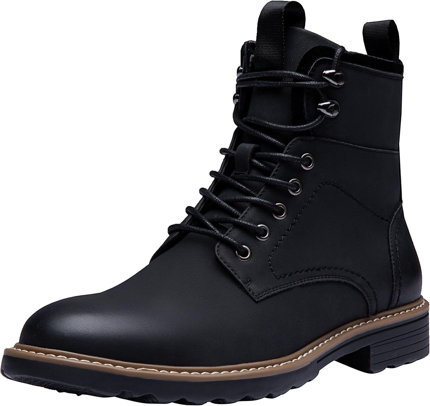 Vostey Mens Boots Motorcycle Casual Chukka Boots for Men