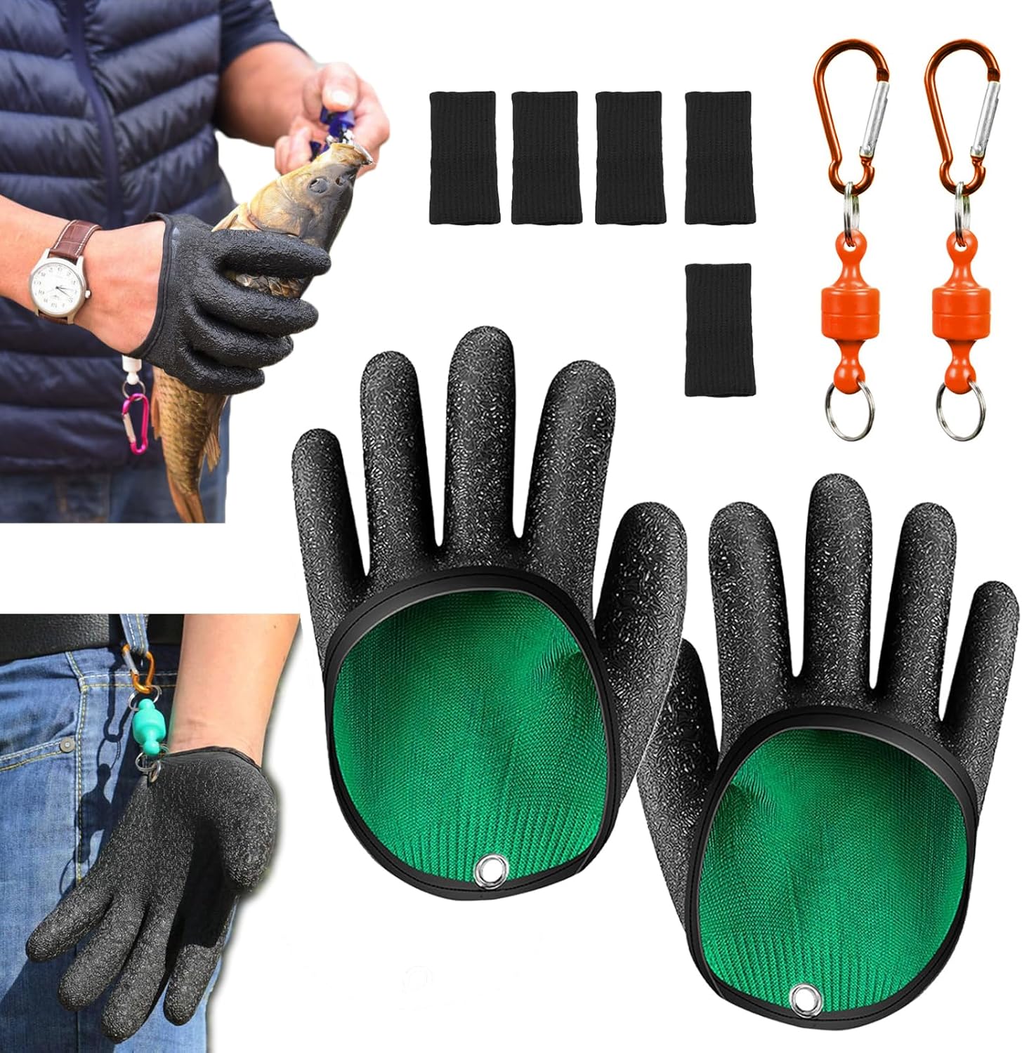 Aidmi Magnetic Fishing Gloves Set