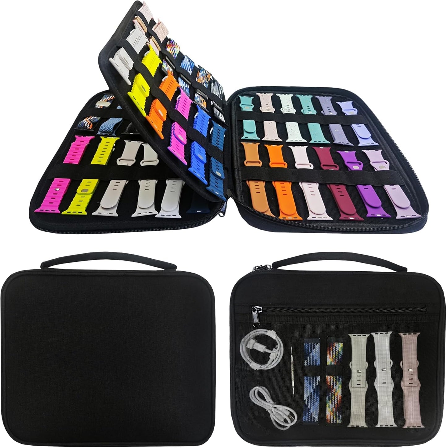 Watch Band Storage Bag - Organize 48 Bands Easily!