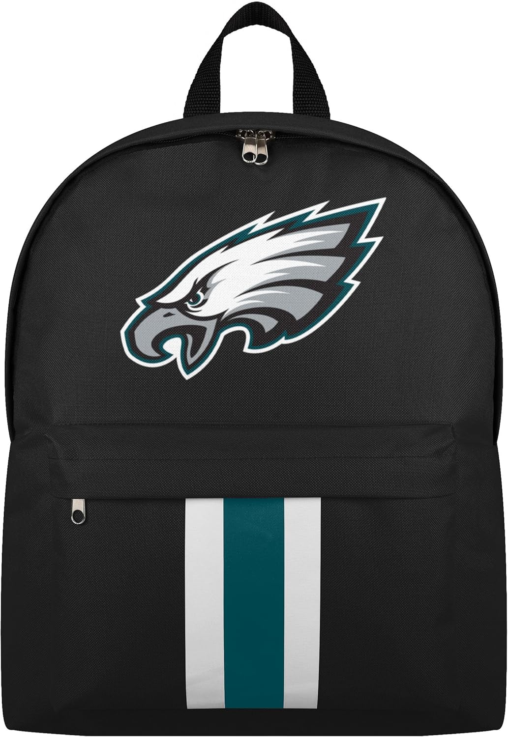 Philadelphia Eagles Solid Stripe Football Backpack for Fans