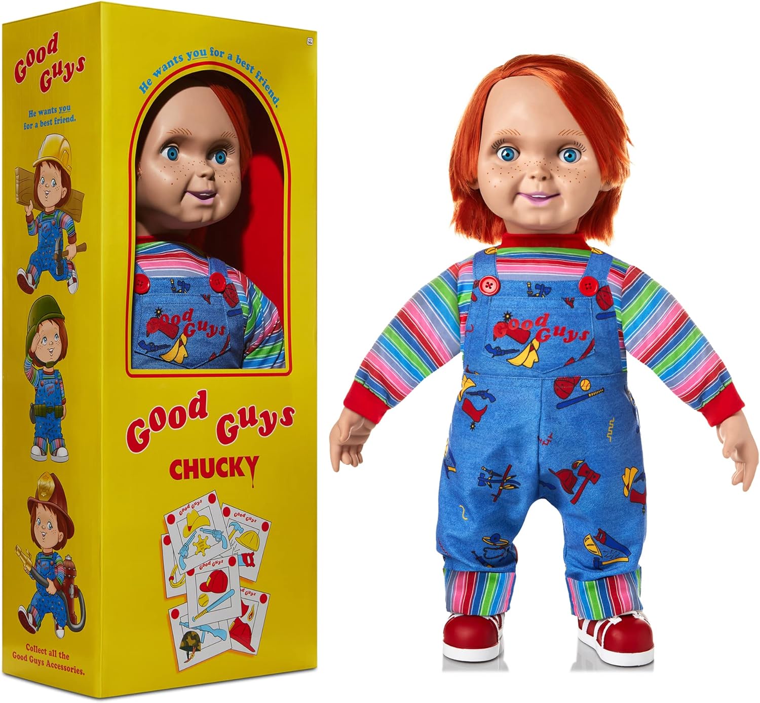 Officially Licensed 24 Inch Chucky Decoration for Horror Fans