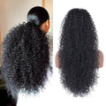27 Inch Drawstring Ponytail Extension Deep Curly for Black Women