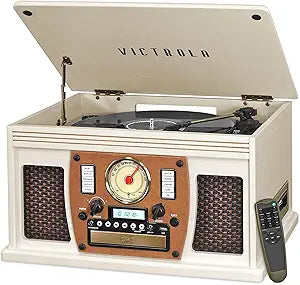 Victrola 8-in-1 Bluetooth Record Player with Stereo Speakers
