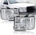 Headlights for 2007-2013 GMC Sierra 1500 / 07-14 2500HD 3500HD - Pair