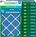 Filterbuy 14x24x2 Air Filter MERV 13 (12-Pack) - Health Defense