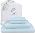 Threadmill 500 Thread Count Full Sheet Set - Breathable Damask Stripe