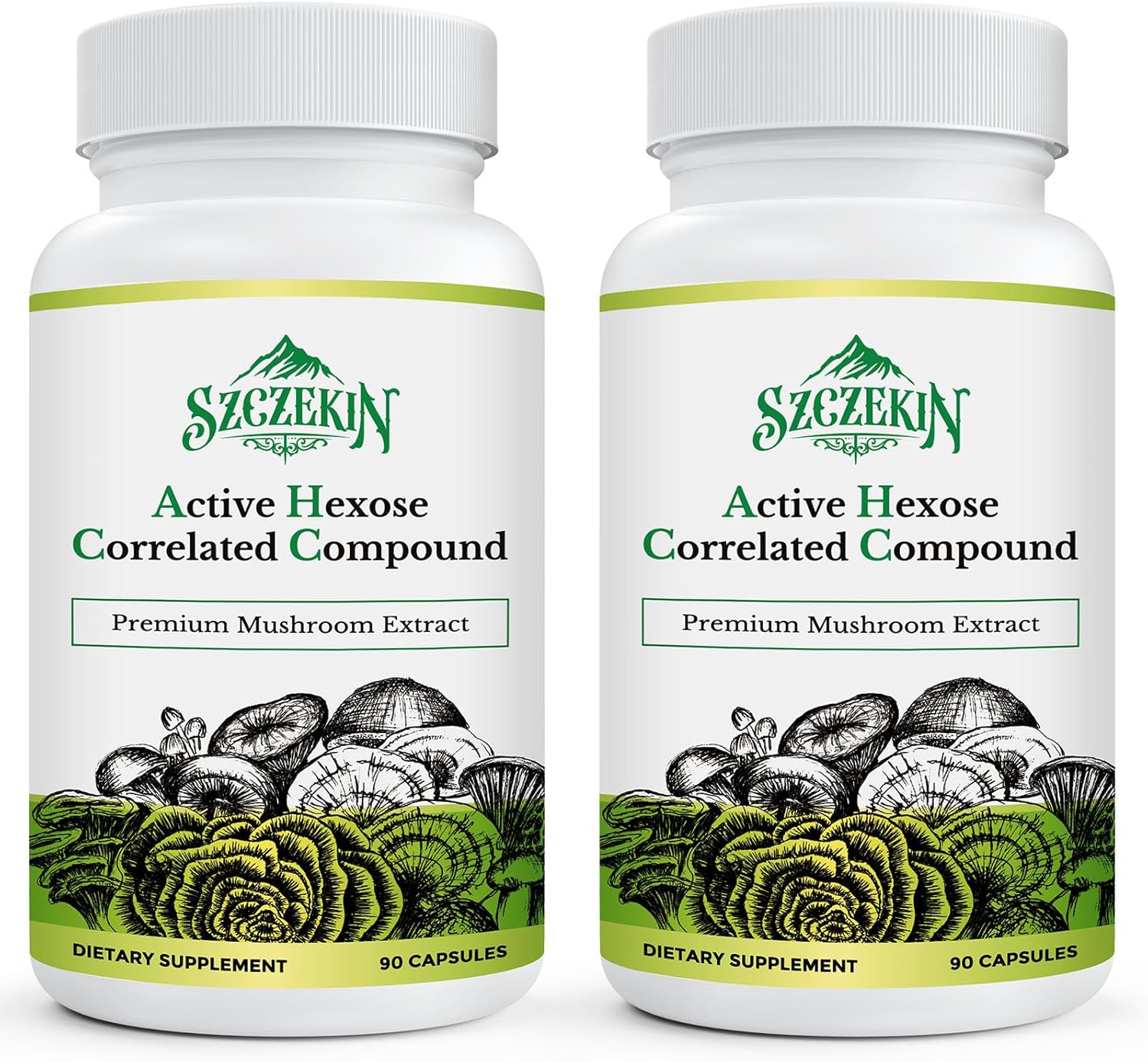 Active Hexose Correlated Compound 1500 mg Mushroom Extract