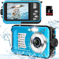 Underwater Camera 32GB Waterproof Kids Camera 30MP 1080P - Portable