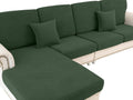 Couch Cushion Covers for Sectional Sofa L Shape - Washable Stretch