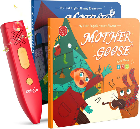 KOKODI Talking Pen Books Set for Interactive Learning Fun