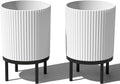 Veradek Demi Round Planter with Stand for Contemporary Home Design