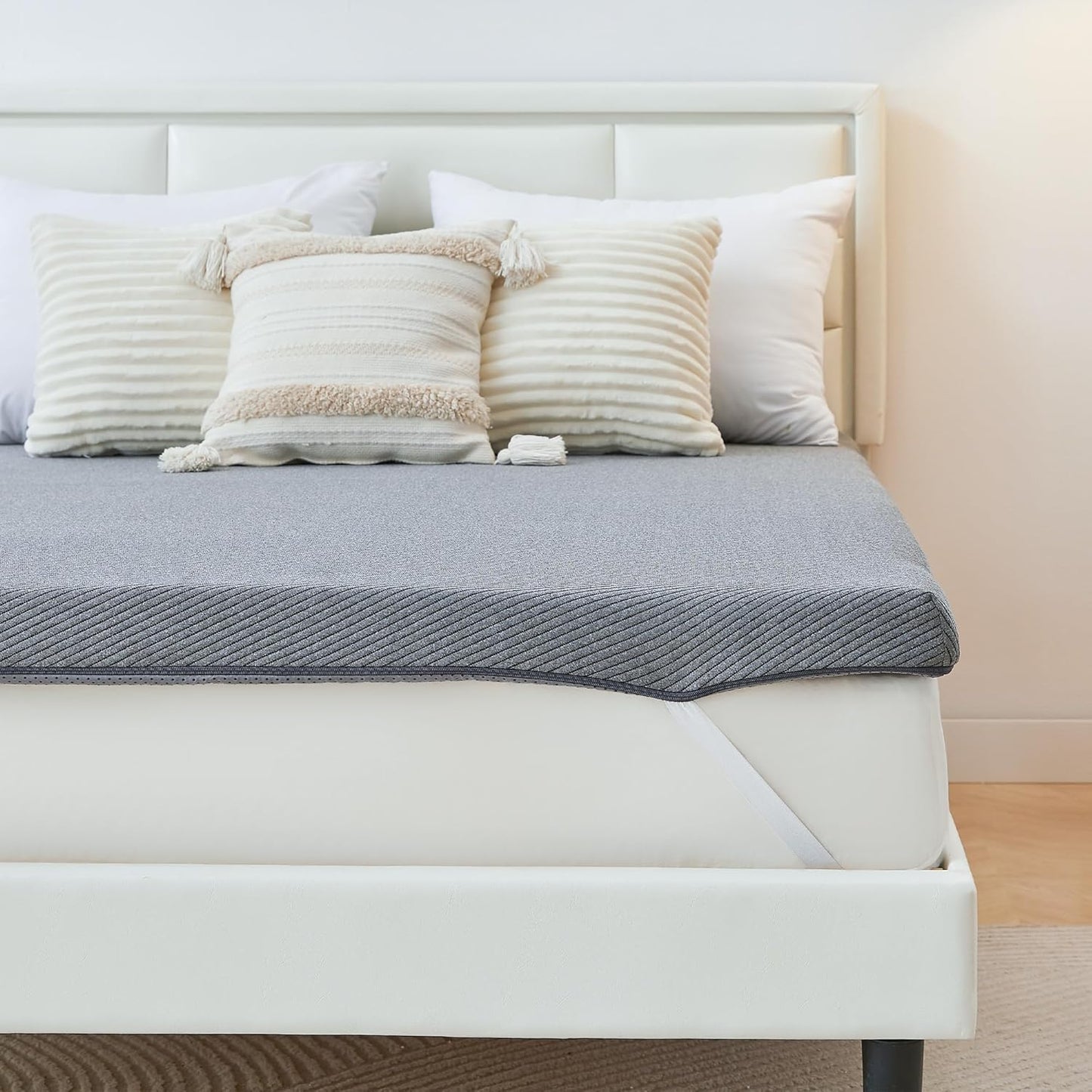 Memory Foam Mattress Topper for King Bed - 3 Inch Comfort