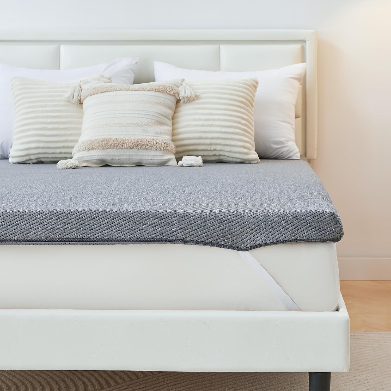 Memory Foam Mattress Topper for King Bed - 3 Inch Comfort