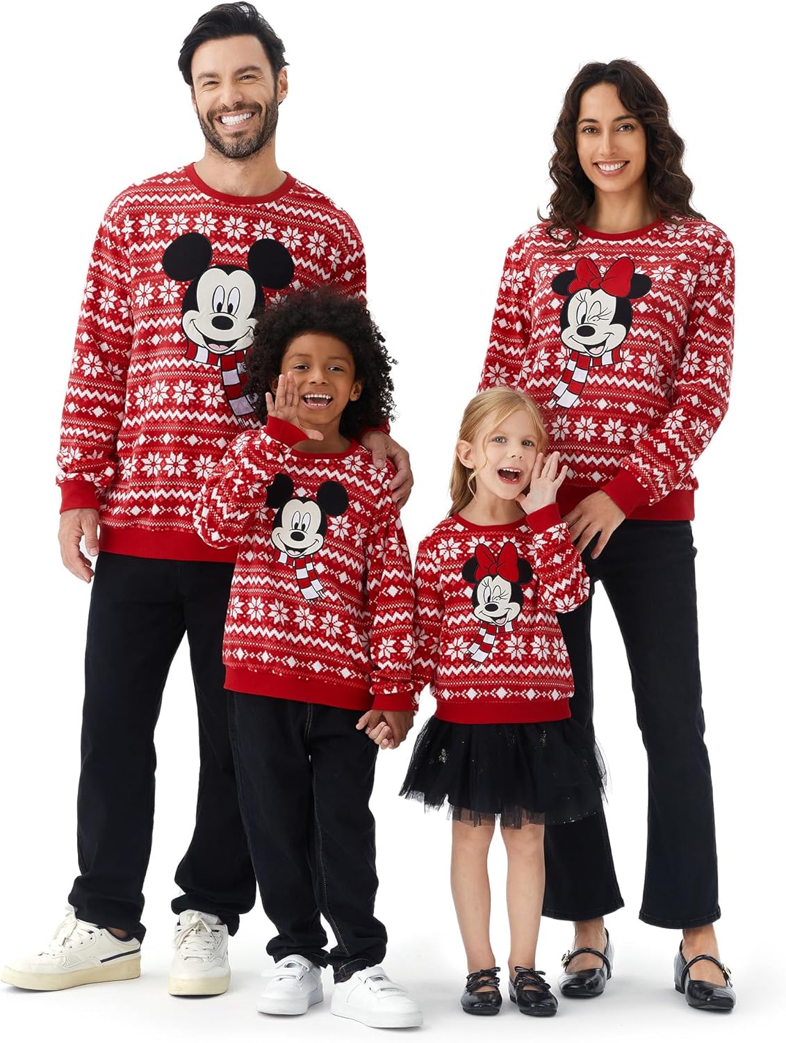 Cozy Disney Xmas Sweatshirt for Family Joy