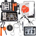 EMDMAK Survival Kit Outdoor Emergency Gear Kit - Compact 6-in-1 Set