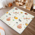 Foldable Baby Play Mat 50x50 - Waterproof 0.6in Cushion Playmat