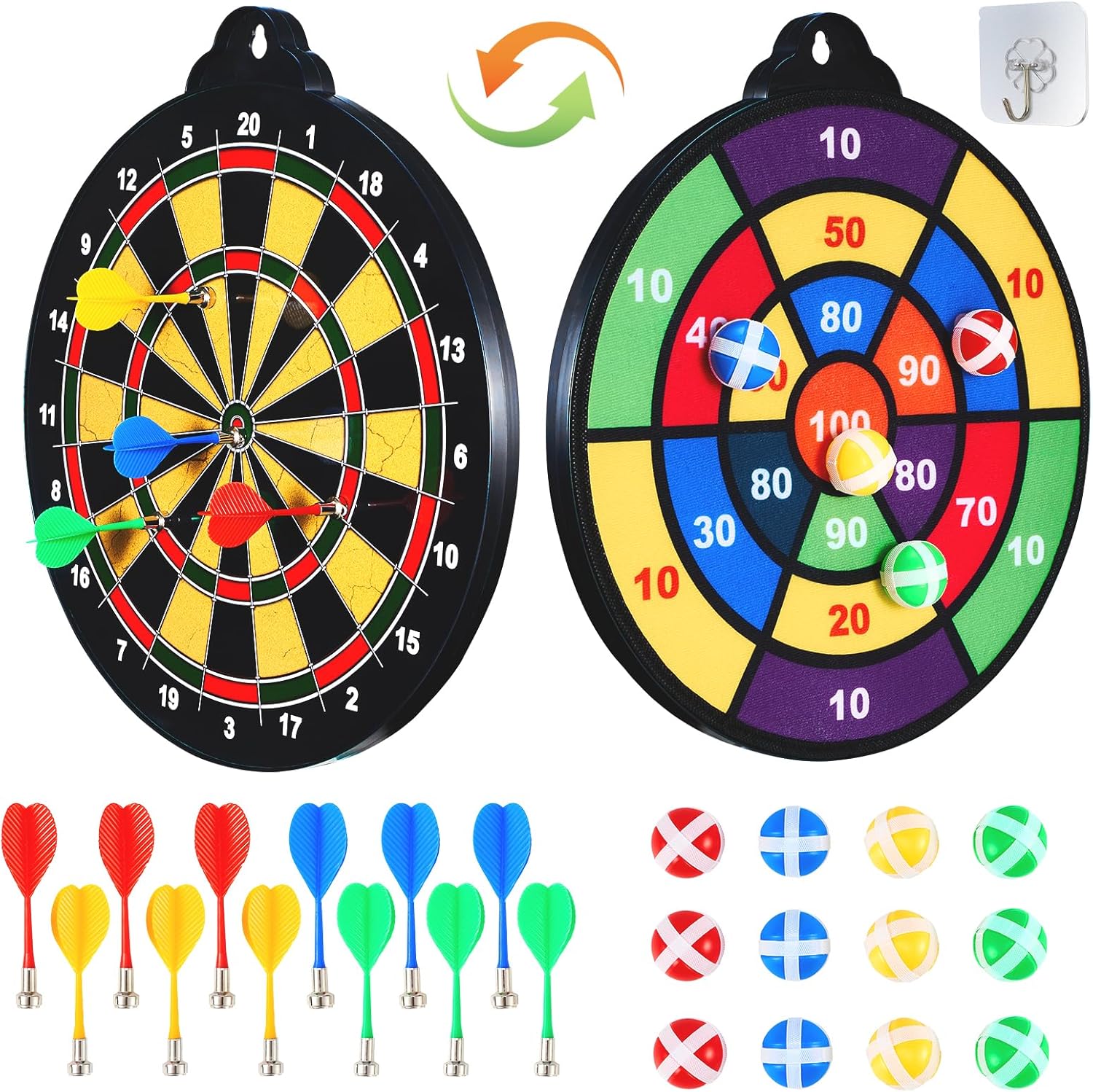 Magnetic Dart Board for Kids - Fun Indoor and Outdoor Games