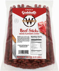 Weavers Beef Sticks 40oz (80 7in Original Mild) - Bulk Beef Snack