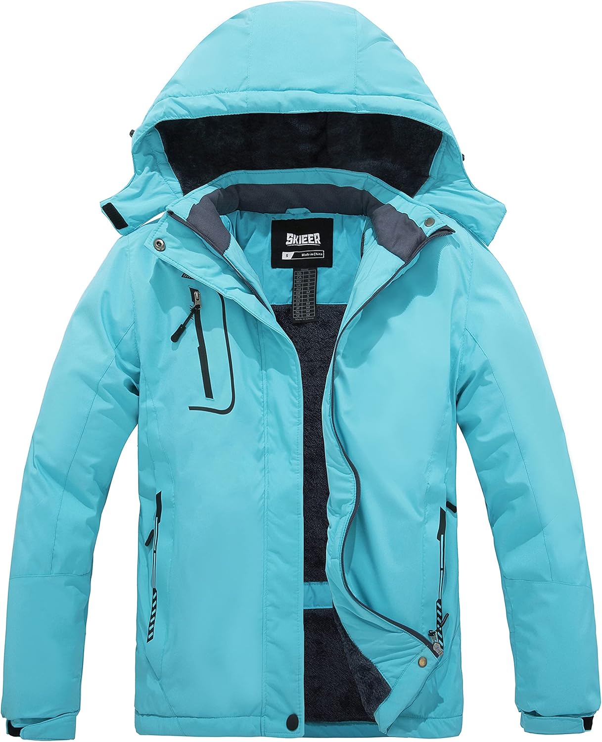 Skieer Women's Waterproof Ski Jacket - Stay Warm and Dry!
