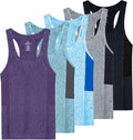 Women's Racerback Dry-Fit Tank Tops 5-Pack - Comfortable Activewear