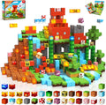 Magnetic Blocks 200PCS with Light Blocks - Creative STEM Building Set