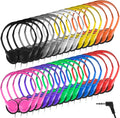 Yunsailing 30 Pack Class Set Headphones for Kids - Bulk Classroom