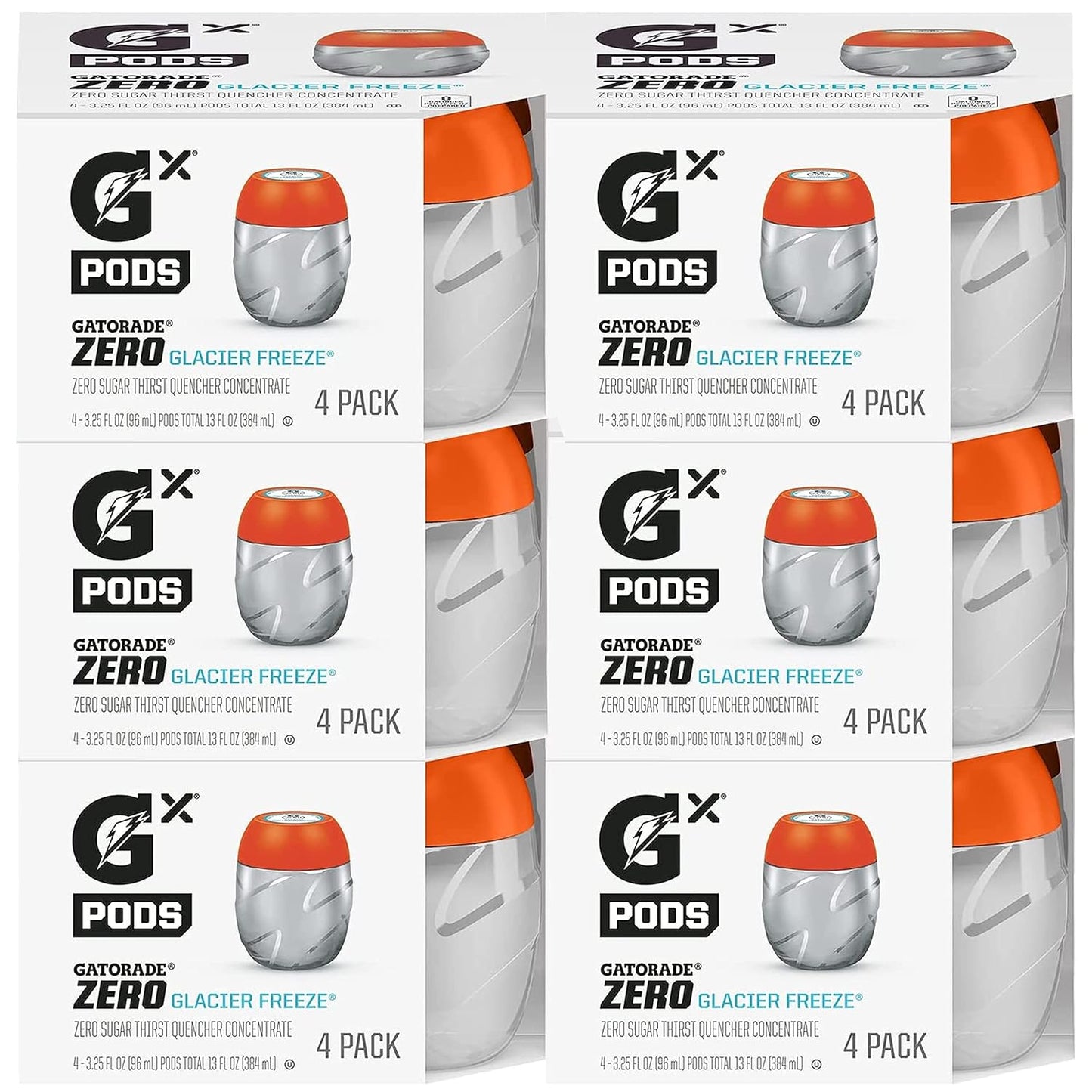 Gatorade Gx Pods Glacier Freeze 24ct for Ultimate Hydration