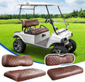 NOKINS 4PCS Golf Cart Diamond Seat Covers Kit for Club Car DS