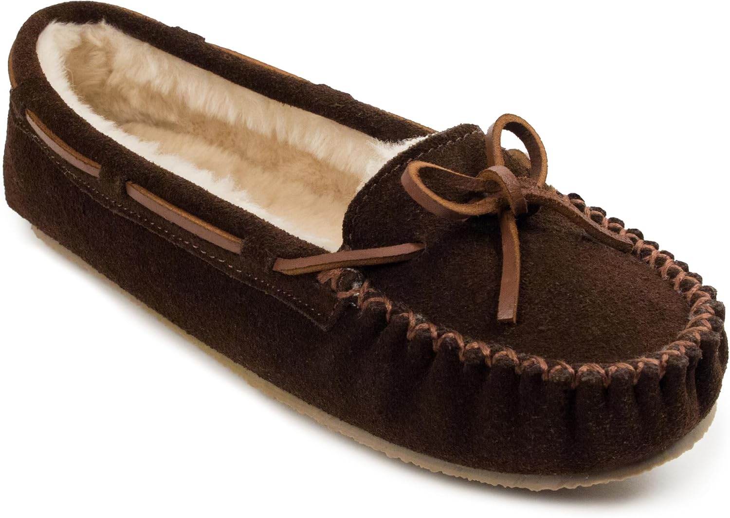 Minnetonka Women's Cally Moccasin Slipper for Cozy Comfort