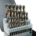 29Pcs Cobalt Drill Bit Set 135 Degree Tip - Durable HSS Set