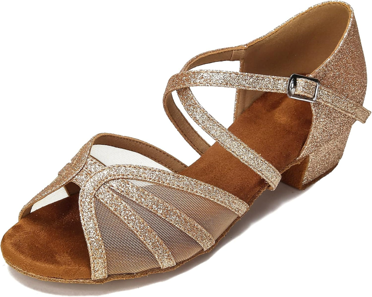 Low Heel Ballroom Dance Shoes for Women - Perfect for Salsa