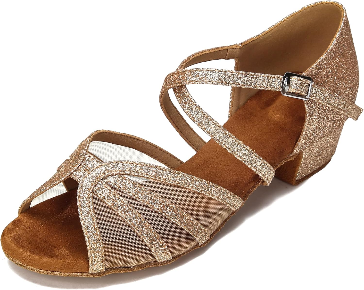 Low Heel Ballroom Dance Shoes for Women - Perfect for Salsa