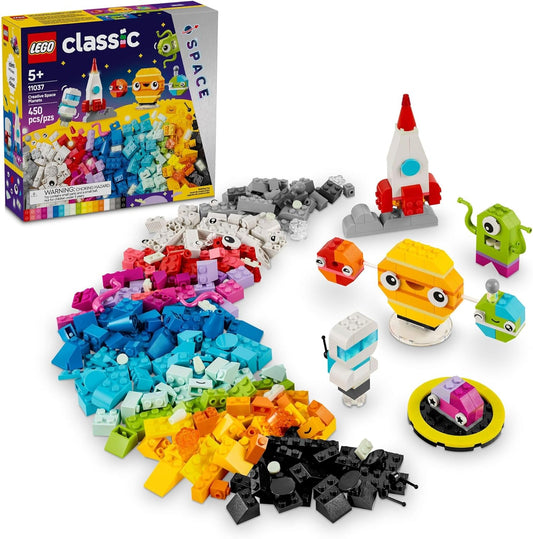 LEGO Classic Creative Space Planets Building Toys Set for Kids