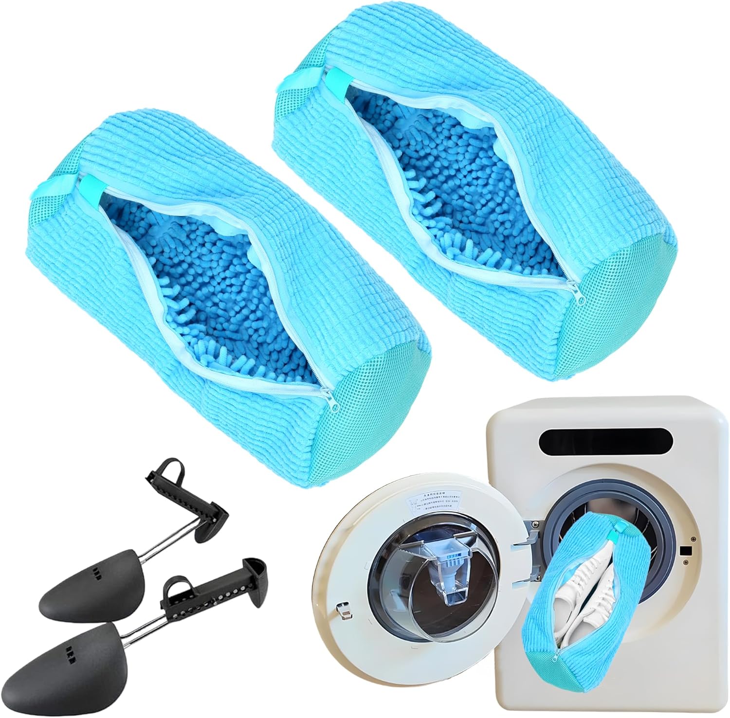 Shoe Washing Bag with Shoe Trees - XiangLongRui