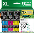E-Z Ink Compatible Ink Cartridges for HP 950XL 951XL - 9 Combo Pack