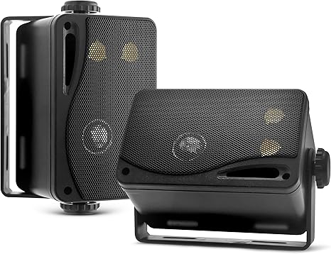 Pyle 3-way Mini Box Speaker System for Indoor Outdoor Use