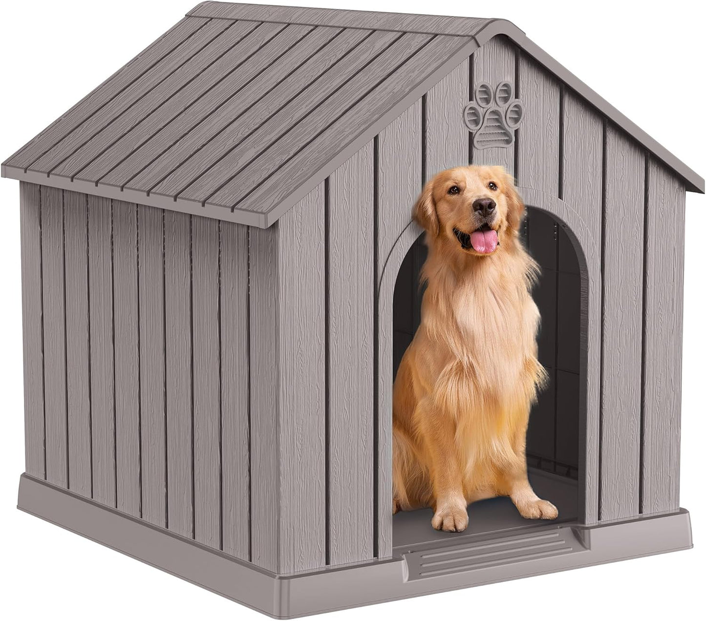 DRATO Large Dog House Indoor Outdoor Waterproof for All Dogs